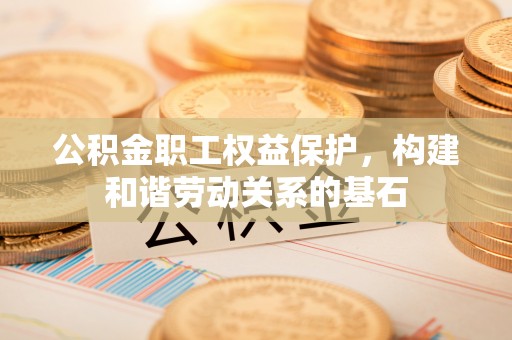 望奎公积金职工权益保护，构建和谐劳动关系的基石