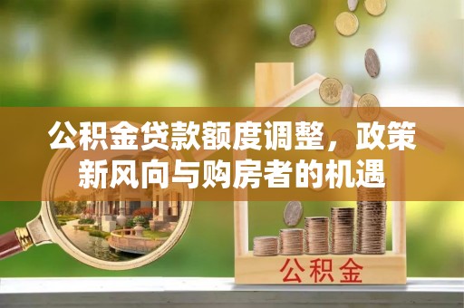 望奎公积金贷款额度调整，政策新风向与购房者的机遇