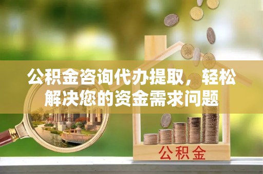 望奎公积金咨询代办提取，轻松解决您的资金需求问题